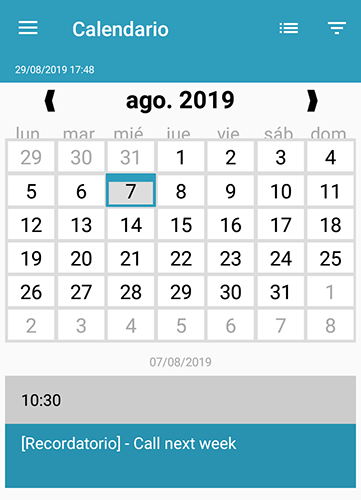 Calendario